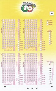 Šťastných 10 sázenka