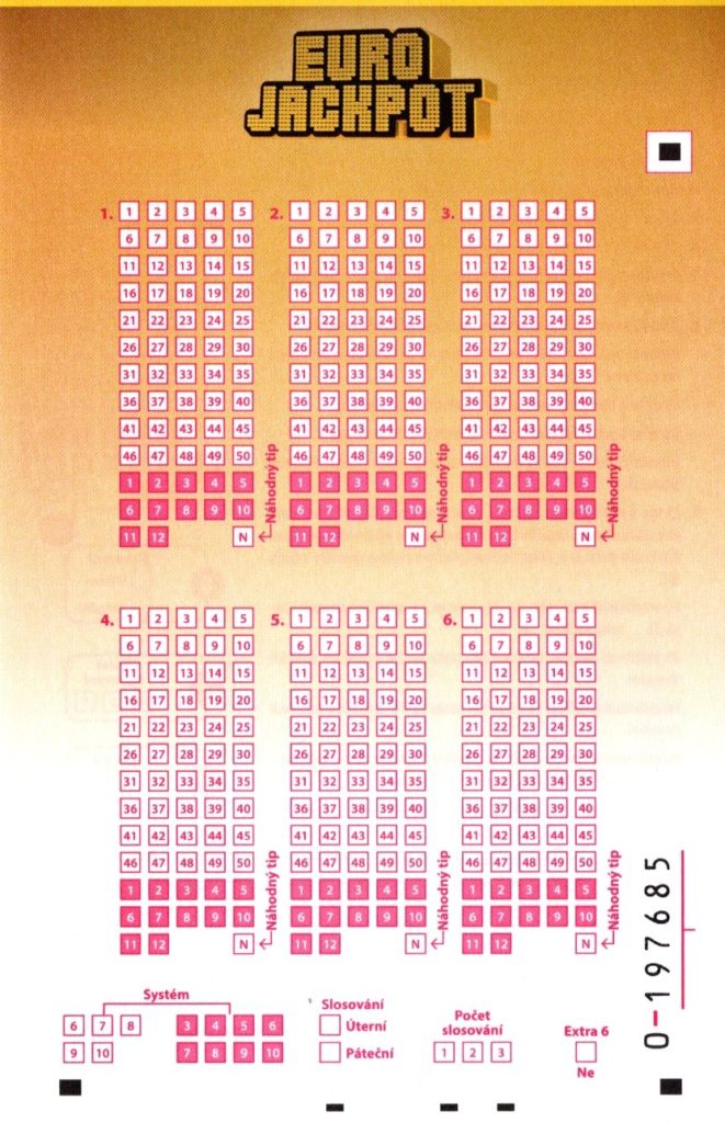 Kdy se bude losovat eurojackpot?